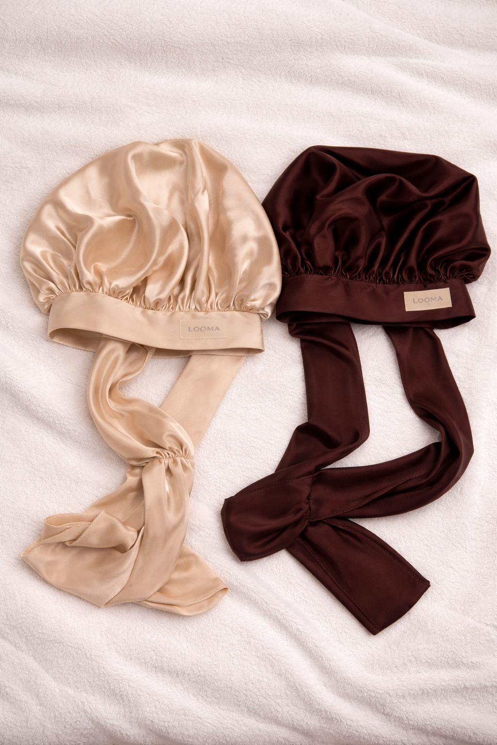 Bonnet de nuit en satin – Protection & douceur