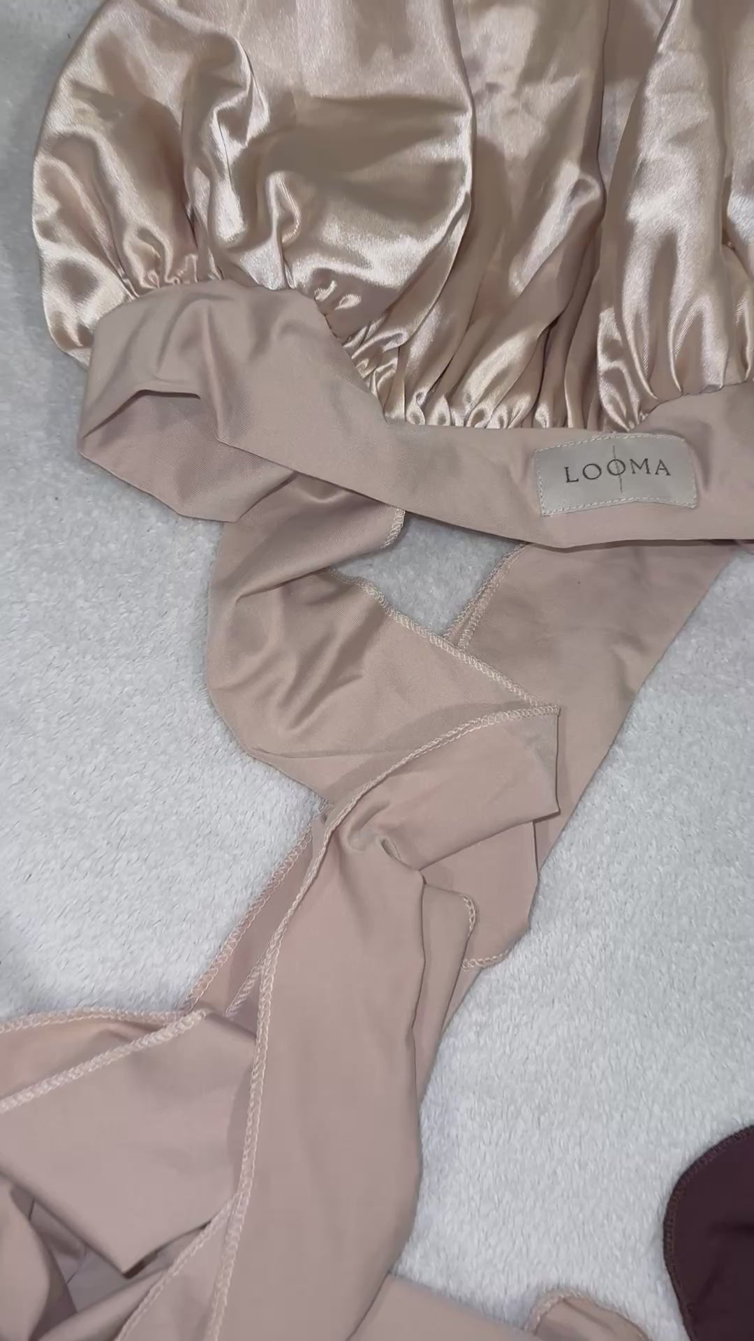 Bonnet de nuit en satin – Protection & douceur